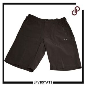 Svacuam‎ Men's Quick Dry Hiking Chino Shorts Brown Size 34